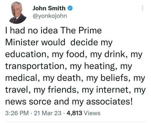 no idea the prime minister would decide
