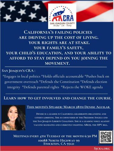 Stockton, California - March 28, 2023 - California's Failing Policies