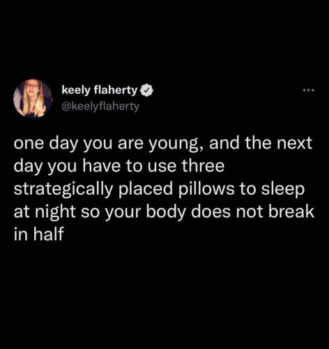 one day you are young