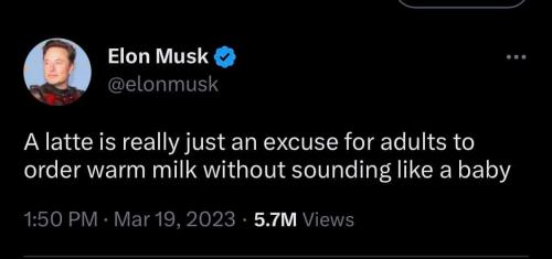 warm milk