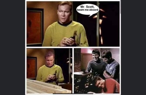 beam me up scotty