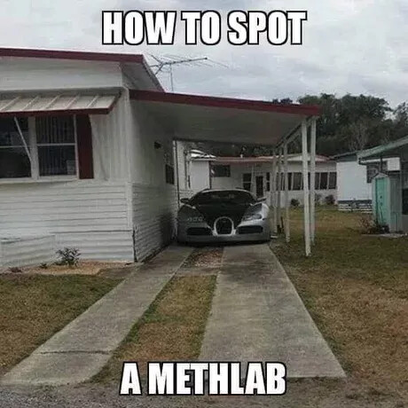 How to spot a methlab - Australia