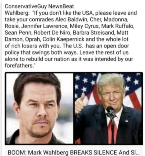 Mark Walberg patriot