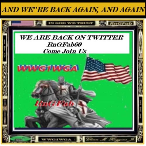 we are back on twitter