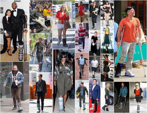 Brace Club - Bon Jovi, Daniel Craig, Guthrie, Halle Berry, Jesse J, Kobe, LaBeouf, LeBron, Osbourne, Paltrow, Phelps, Rihanna, Serena Williams, Spears, Ramsey, Sarandon, Schwarzenegger, Usher & Witherspoon