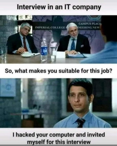 interview with IT