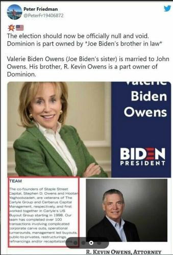 Dominion Voting and Biden