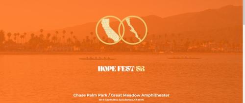 Santa Barbara, California - April 1, 2023 - Hope Fest