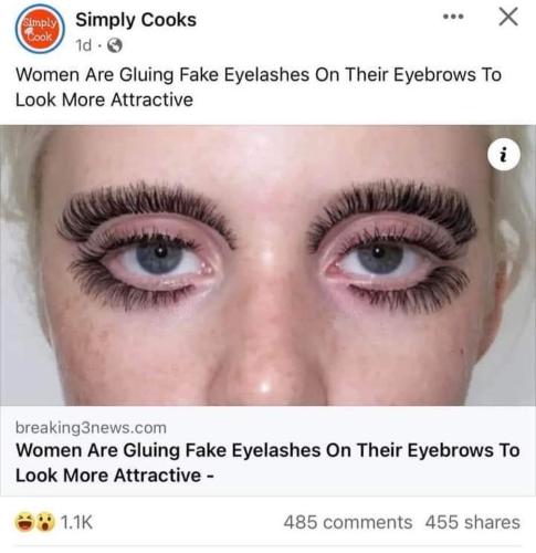 fake eyelashes