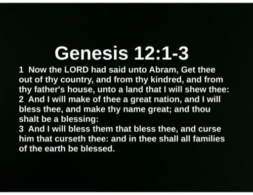 Genesis 12 blessings