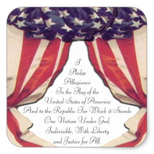 pledge to flag 163