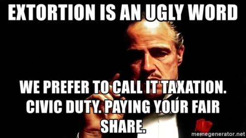 Extortion Is An Ugly Word