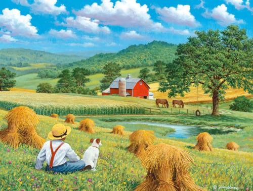 John Sloane - Beautiful Day in Kansas in the Spring