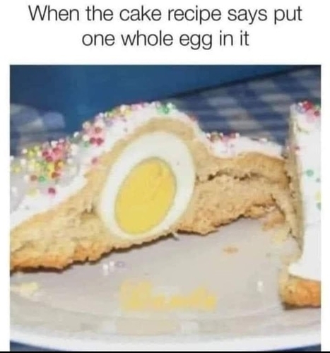 Add one egg