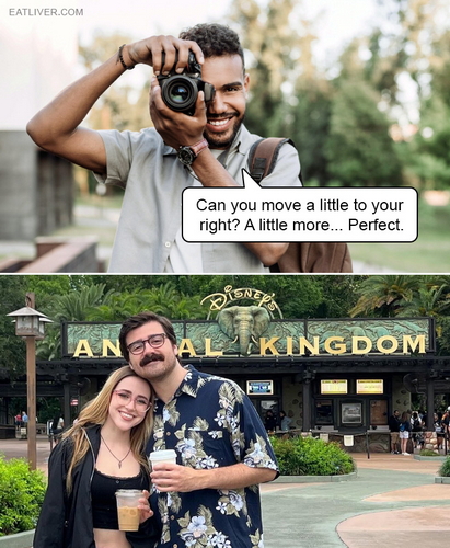 a little more to the right