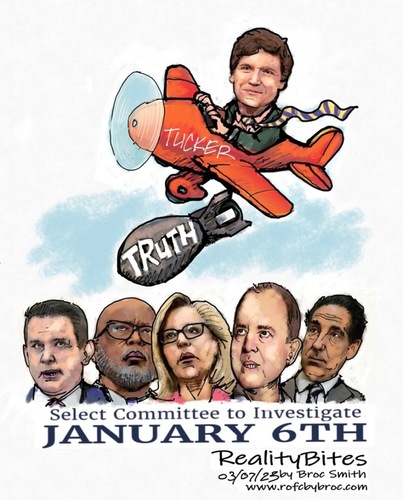 Tucker drops the Truth Bomb on the Faux Jan 6th committee