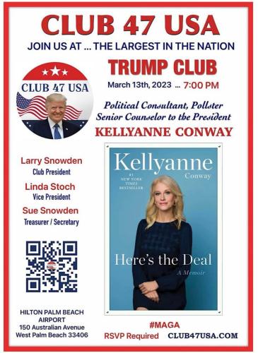 West Palm Beach, Florida - March 13, 2023 - Club 47 USA