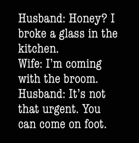 broke the glass