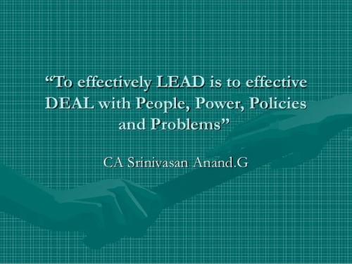 1-Leaders Deal