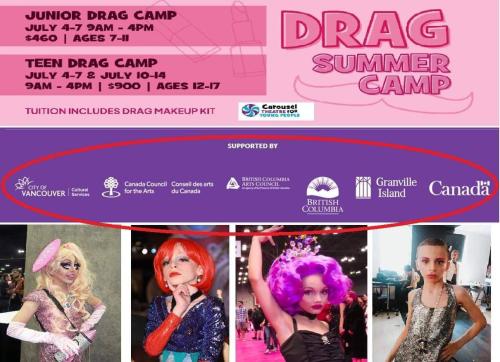drag summer camp