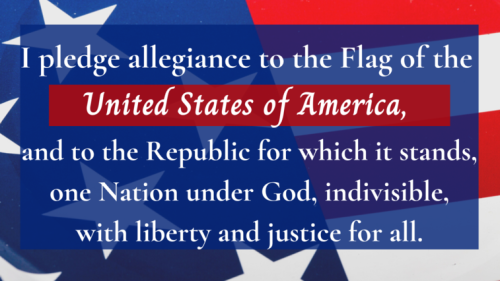 pledge to flag 170