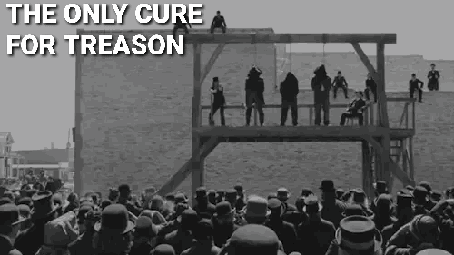 The only cure for treason