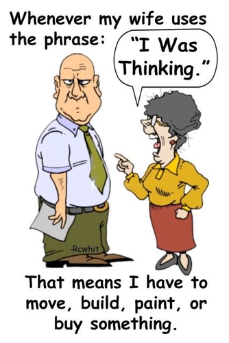 I was thinking