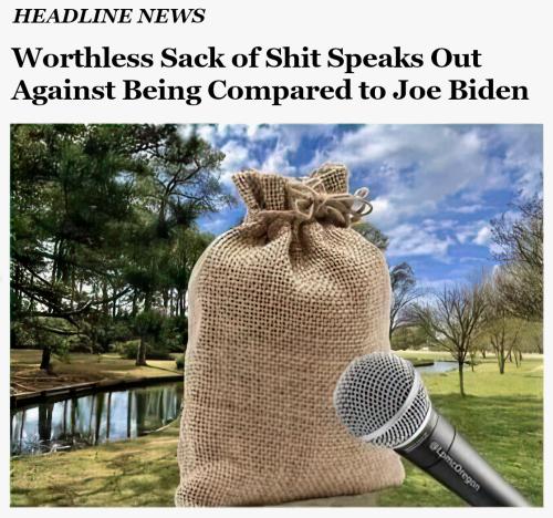 worthless sack of shit