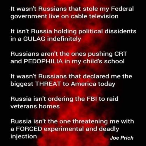 it wasnt the Russians