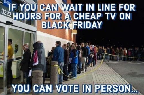 If you can wait in line for hours on black friday