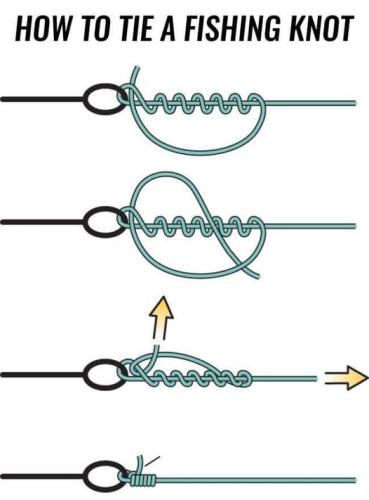 how to tie a fishing knot