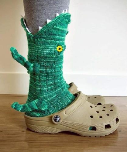 croc socks