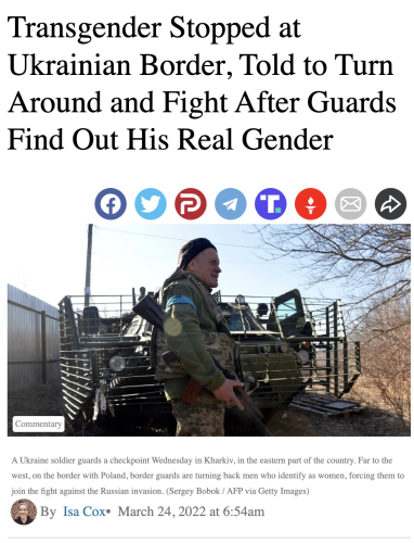 trans ukraine made to fight