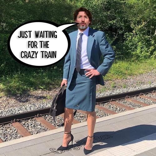 just waiting for the crazy train