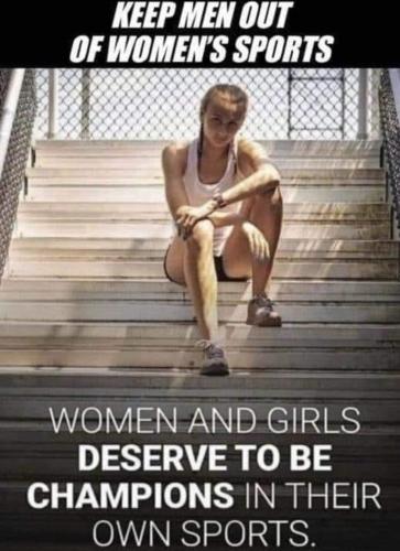 keep men out of womens sports