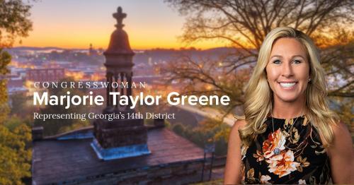 Lafayette, Georgia - April 11, 2023 - Constituent Town Hall with Margorie Taylor Greene