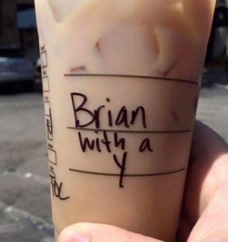 Brian with a Y