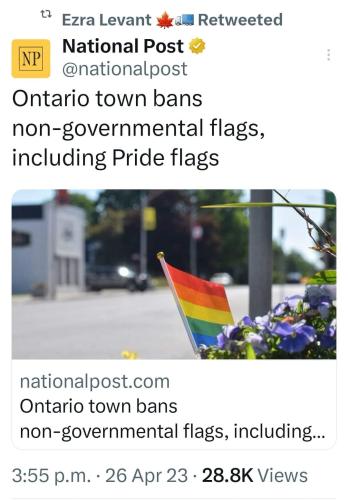 town bans flags