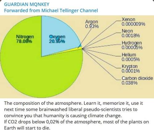 CO2 in the atmosphere
