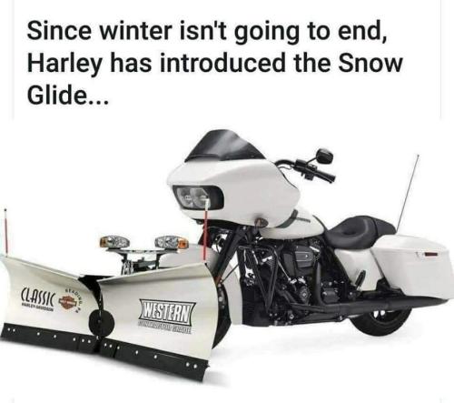 Harley Snow Glide