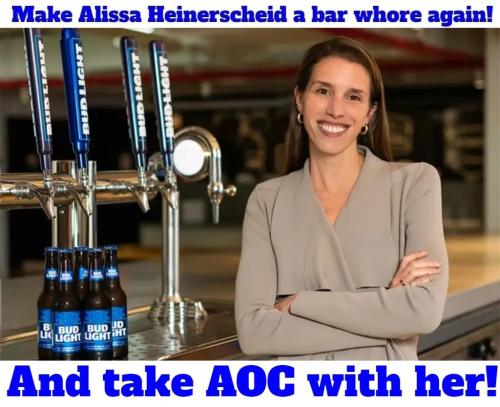 Make Alissa Heinerscheid a bar whore again!