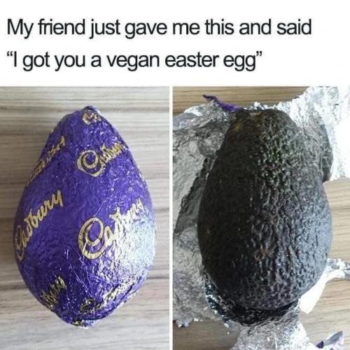 Vegan Easter egg