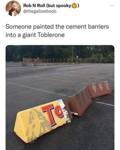 toblerone barrier