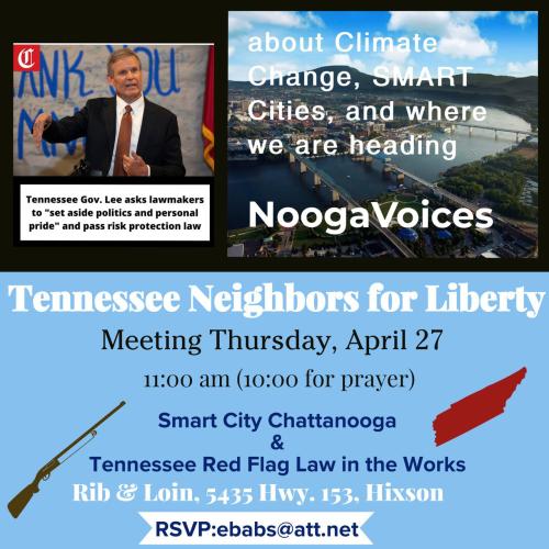 Hixon, Tennessee - April 27. 2023 - Tennessee Neighbors for Liberty