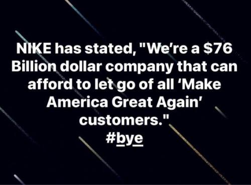 NIKE has stated