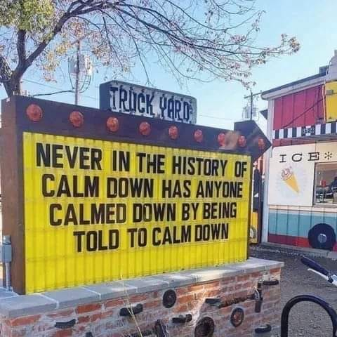 never in the history