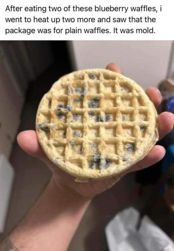 blue waffles