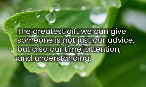1-Leaders Give Our Time & Attention