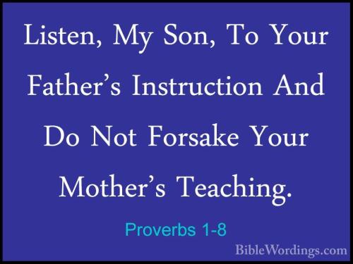 04-30-23 Proverbs 1_8