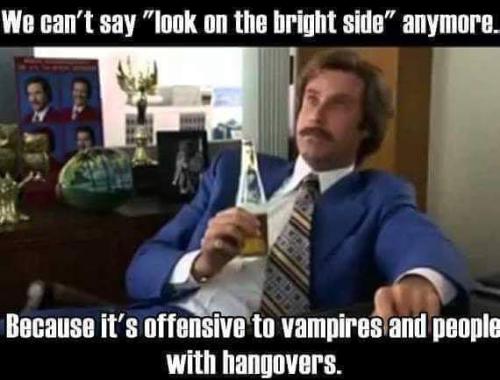 look on the bright side